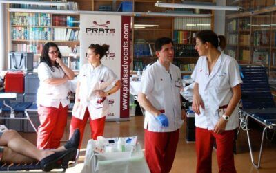 Más de 160 donaciones de sangre en el Colegio Episcopal de Lleida