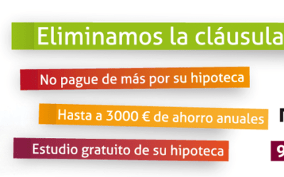 Si tienes una hipoteca con cláusula suelo llámanos y reclama los importes pagados de más
