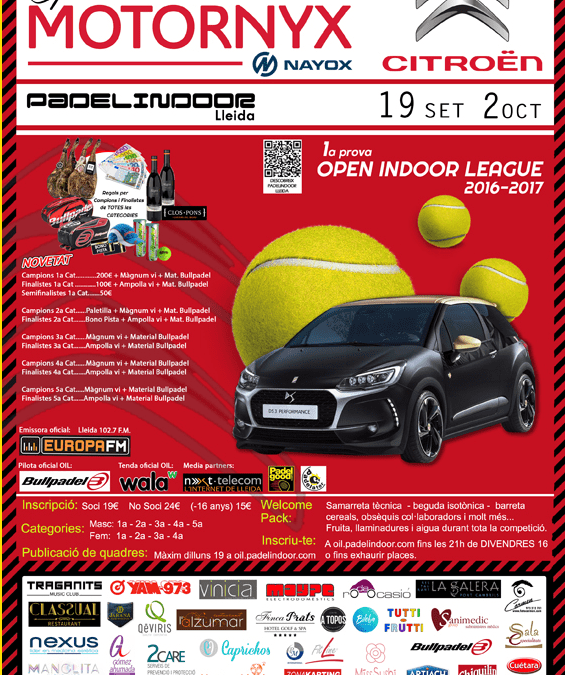 Prats Advocats, amb la sexta edició de l’Open Indoor League