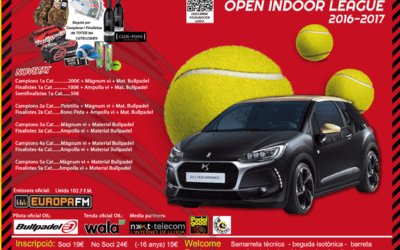 Prats Advocats con la sexta edición de la Open Indoor League