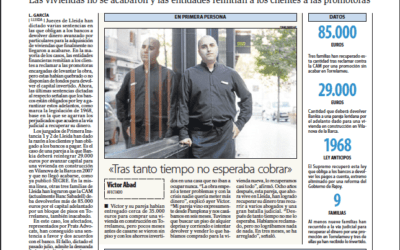 Tres clientes de Prats Advocats recuperan el dinero adelantado a los bancos por viviendas que nunca se construyeron