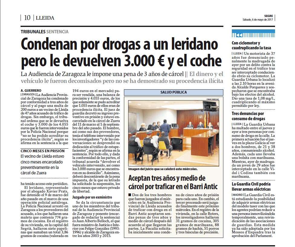 Advocats penalistes a Lleida Prats Advocats