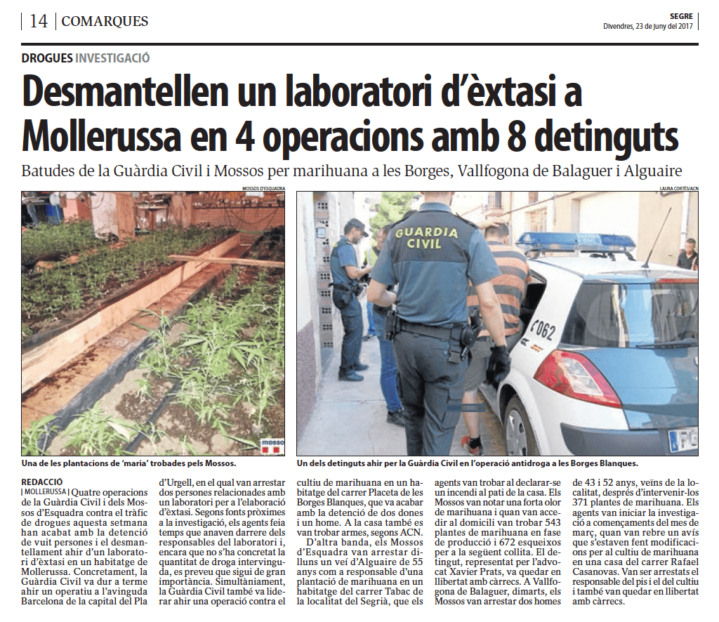 Prats Advocats dret penal Lleida Marihuana