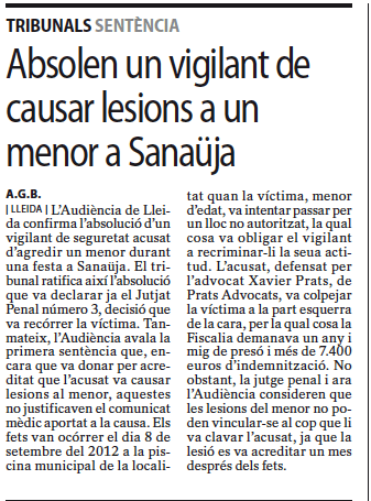 Prats Advocats especialistes en dret penal Lleida