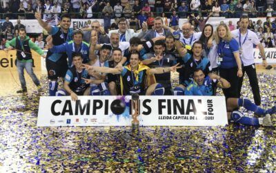 El ICG Software Lleida guanyador de la COPA CERS d’hoquei patins, enhorabona