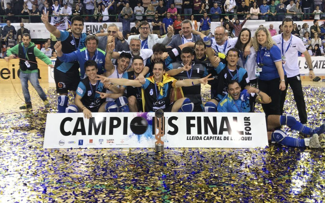 L’ICG Software Lleida ganador de la COPA CERS de hockey patines, enhorabuena
