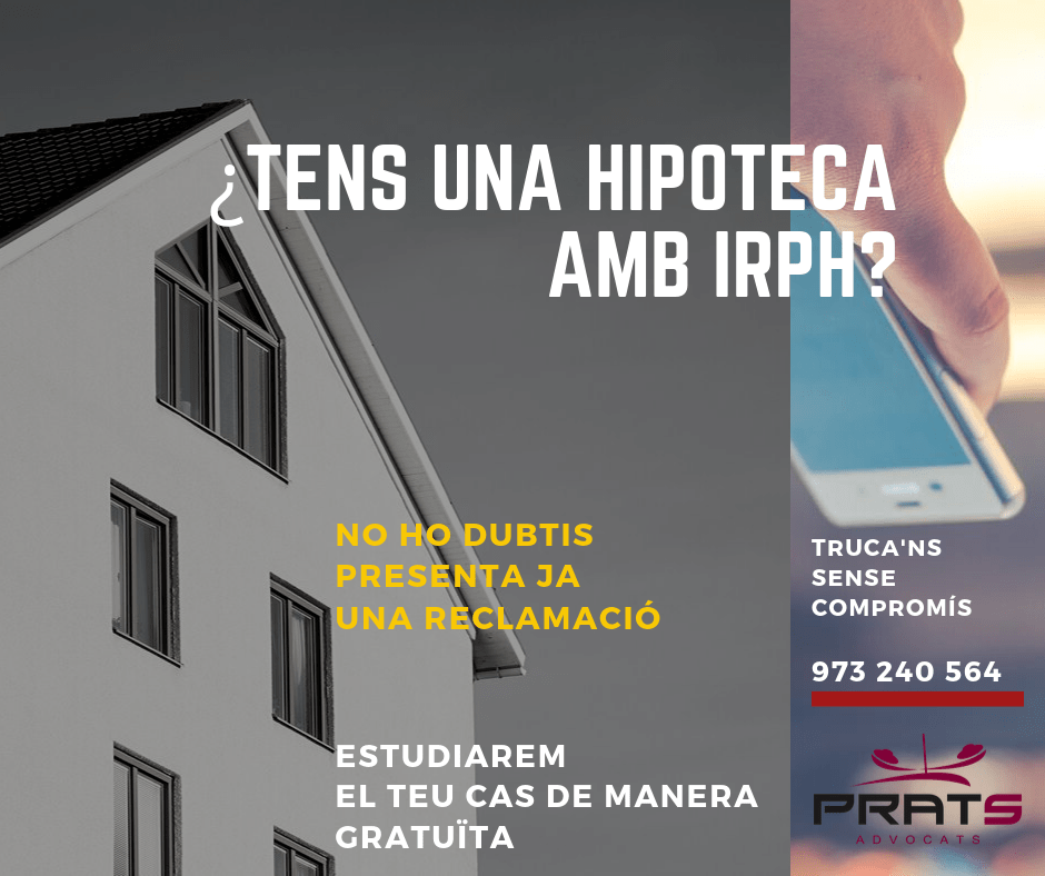 Hipoteca con IRPH_