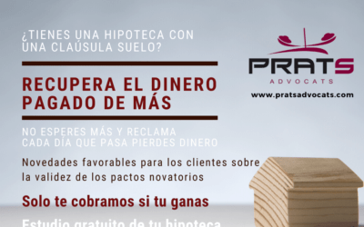 Novedades favorables para el consumidor a la hora de reclamar la cláusula suelo