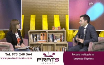Un any més, Prats Advocats col·laborarà amb el programa Magazine de Lleida TV