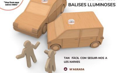 Prats Advocats, vetllem per la teva seguretat, sortegem 200 balises lluminoses Help flash
