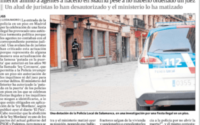 El estado de alarma o una pandemia no son justificación para romper el estado de derecho