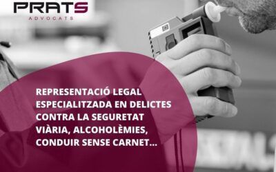 La conducció sota els efectes de l’alcohol pot acabar amb l’ingrès a la presò de la persona implicada