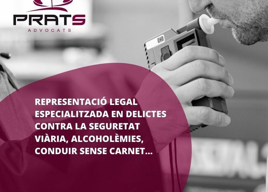 La conducció sota els efectes de l’alcohol pot acabar amb l’ingrès a la presò de la persona implicada