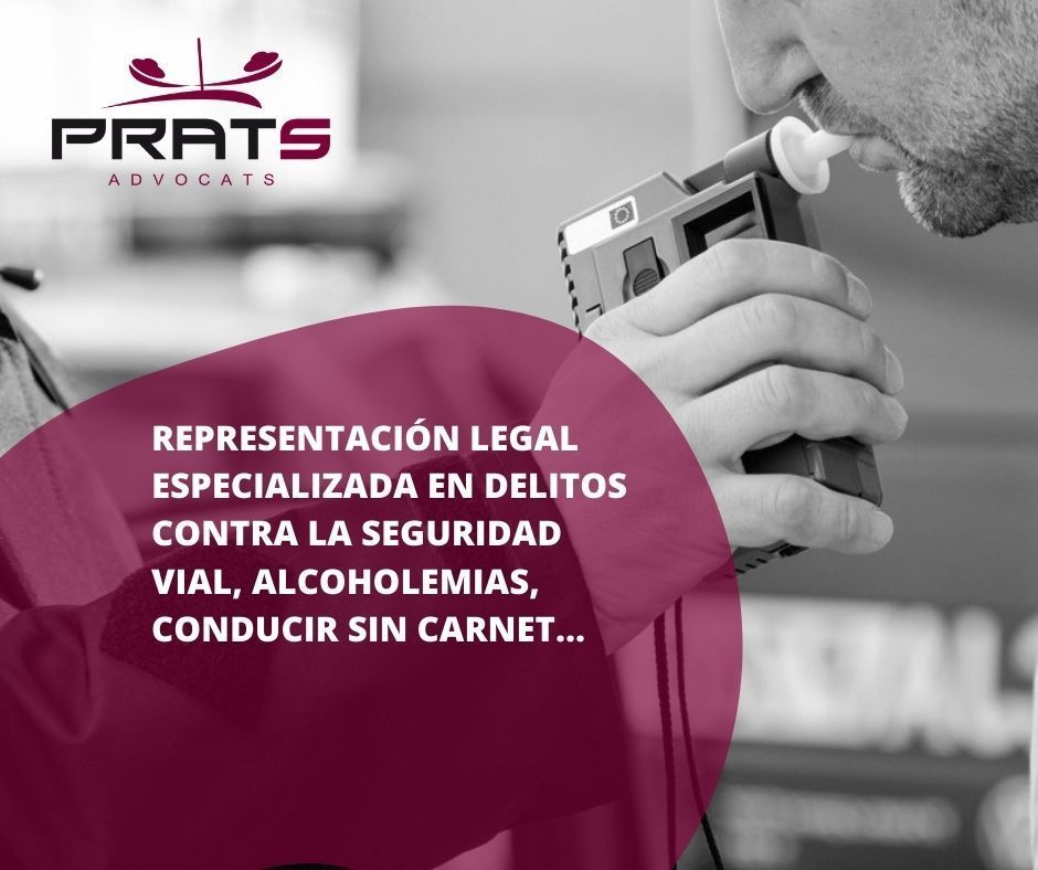 Prats Advocats representación legal delitos seguredad vial