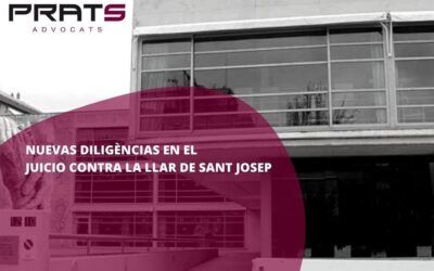 Nuevas diligencias en el juicio contra la residencia Llar de Sant Josep