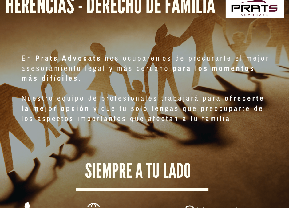 Prats Advocats, especialistas en la tramitación de herencias