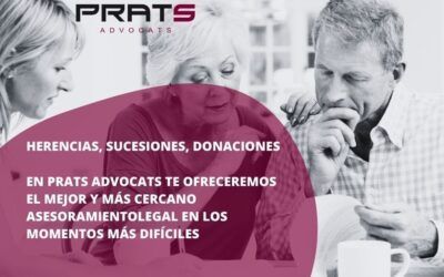 Prats Advocats, especialistas en la tramitación de herencias, sucesiones, donaciones