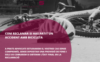 Com reclamar si patim un accident amb bicicleta o som atropellats practicant esport a l’aire lliure