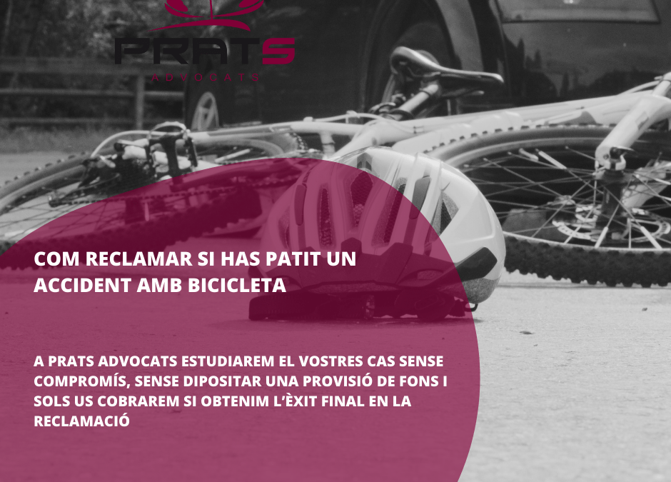 Com reclamar si patim un accident amb bicicleta o som atropellats practicant esport a l’aire lliure