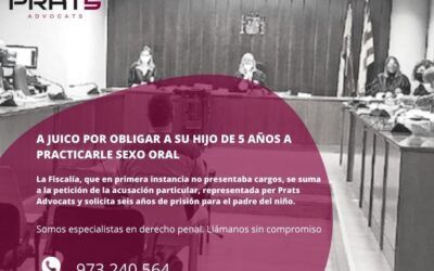La solidez de las pruebas de la acusación particular llevan a juicio a un padre por obligar a su hijo a practicarle sexo oral