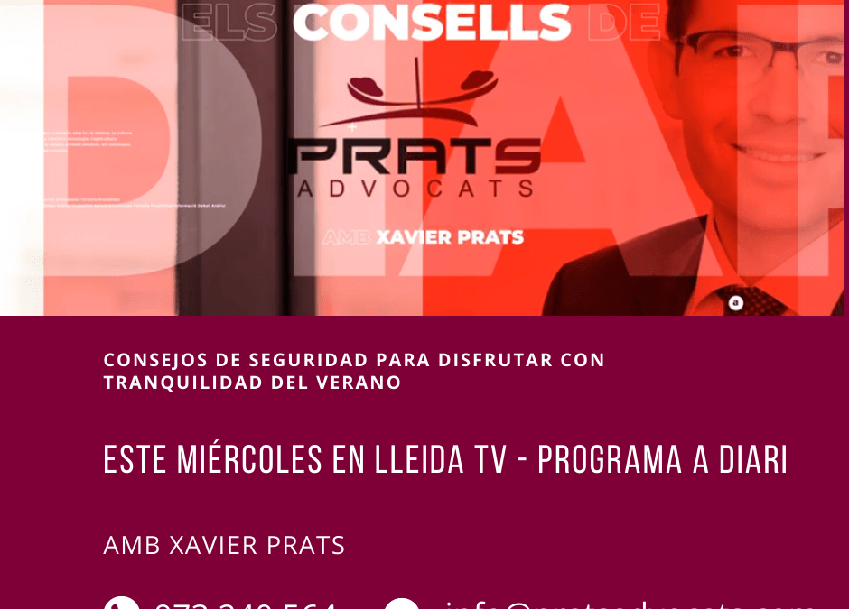 Consejos de seguridad para disfrutar del verano con tranquilidad