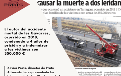 El autor del accidente mortal de Les Gavarres condenado a 4 años de cárcel