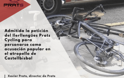 Admitida la petición del Ilerllengües Prats Cycling para personarse como acusación popular en el atropello de Castellbisbal