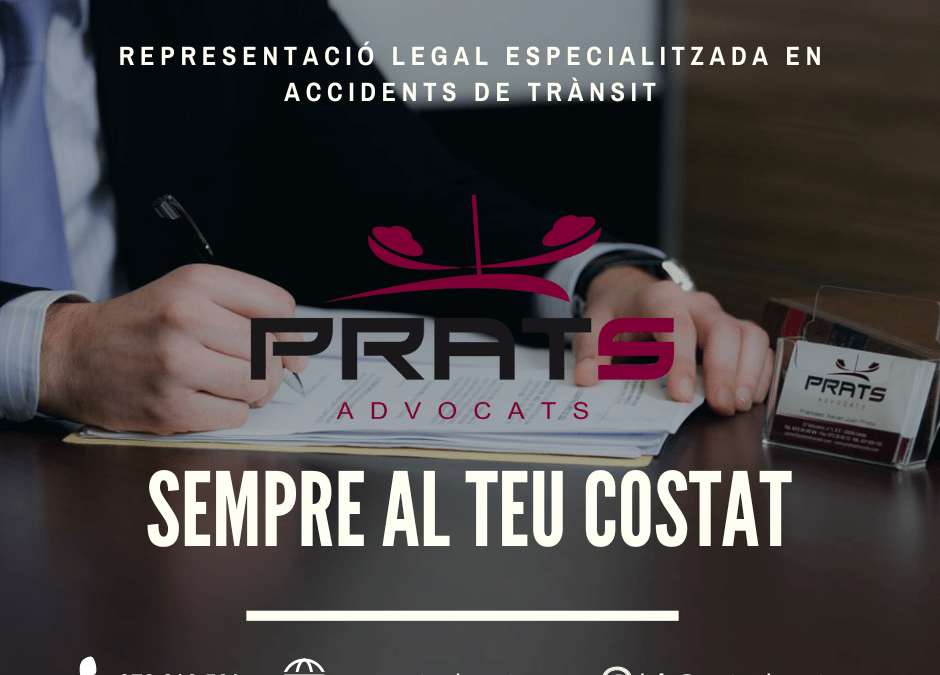 Prats Advocats, sempre amb les víctimes dels accidents de trànsit