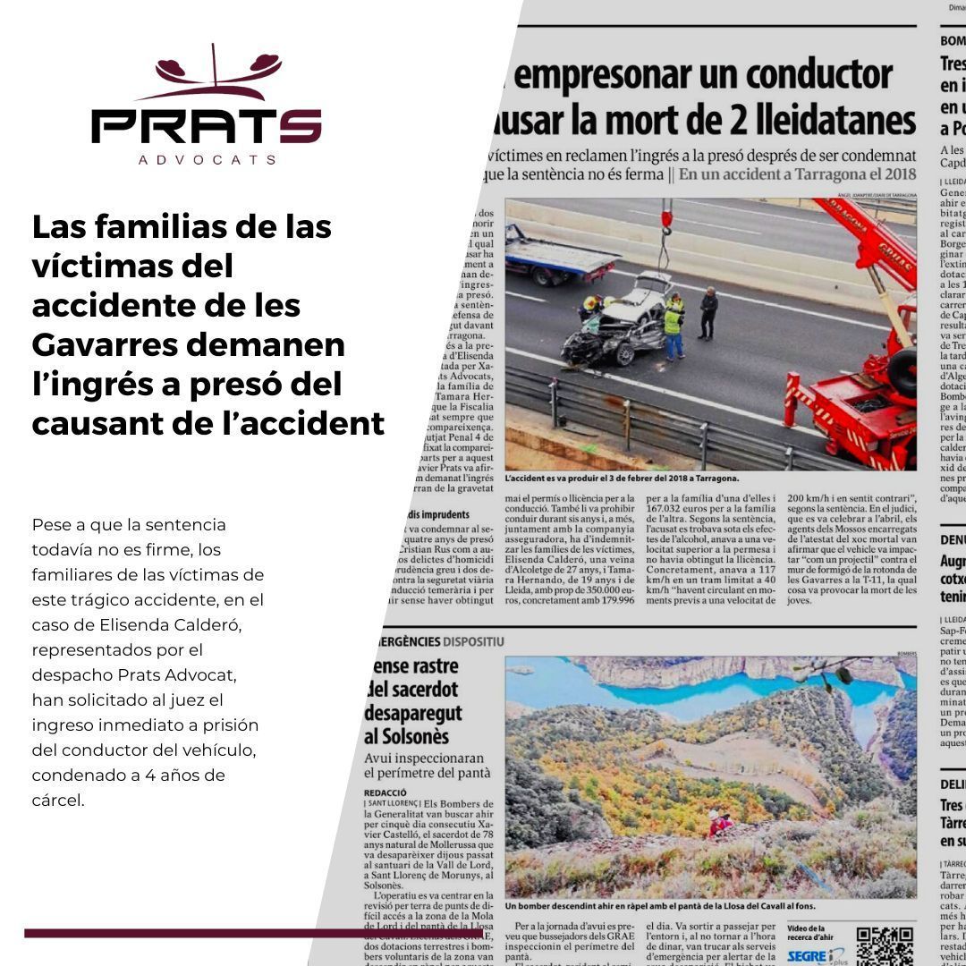 Prats Advocats especialistas en derecho penal y accidentes de tráfico