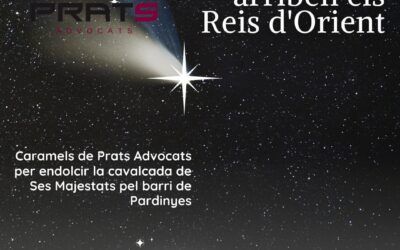Col·laboració de Prats Advocats amb la cavalcada dels Reis d’Orient pel barri de Pardinyes
