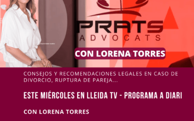 Esta semana hablamos de divorcios y separaciones en el programa A Diari de Lleida TV