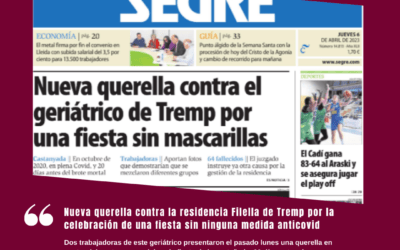 Nueva querella contra la residencia Filella de Tremp por la celebración de una fiesta sin ninguna medida anticovid
