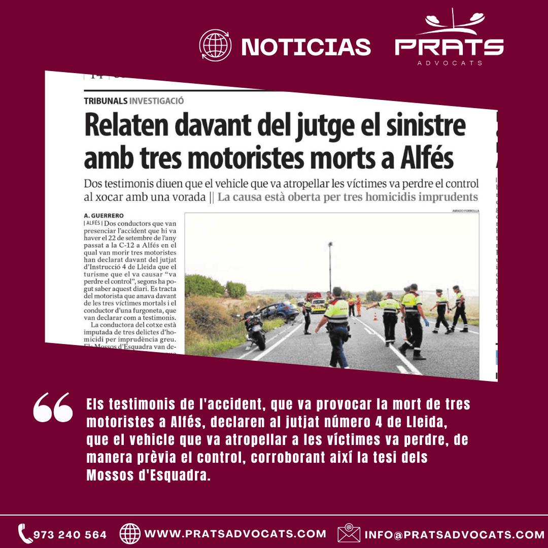 Prats Advocats especialistes en accidents de transit