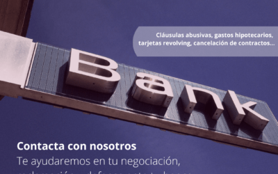 ¿Problemas con tu entidad bancaria?