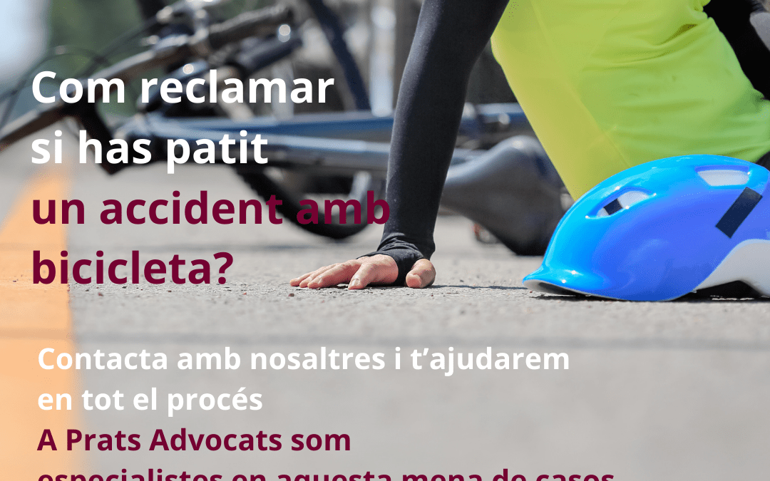 Víctima d’un accident de trànsit en bicicleta